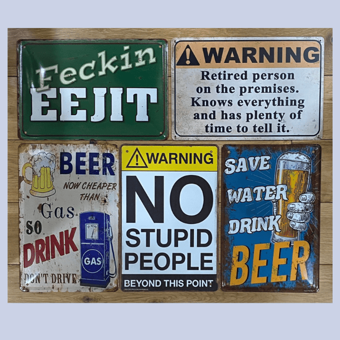 Tin Signs Tin Signs